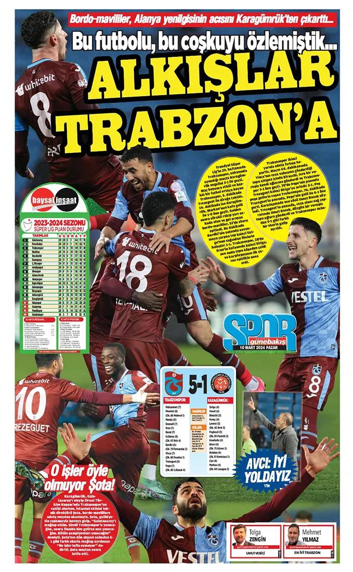 Trabzon’da Trabzonspor’un galibiyeti sonrası Fenerbahçe mesajı 1